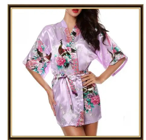 Sexy Comtumes Woman Summer Dress Japanese Yukata Bathing Robe Japanese Style Kimono Party Nightgown Pajamas Spa Massage Gown - Dhavinci