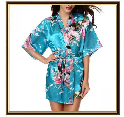 Sexy Comtumes Woman Summer Dress Japanese Yukata Bathing Robe Japanese Style Kimono Party Nightgown Pajamas Spa Massage Gown - Dhavinci