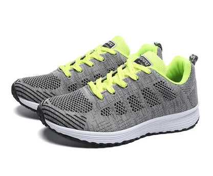 Casual Mesh Walking Shoes for Women | Fashionable Breathable Sneakers - Dhavinci