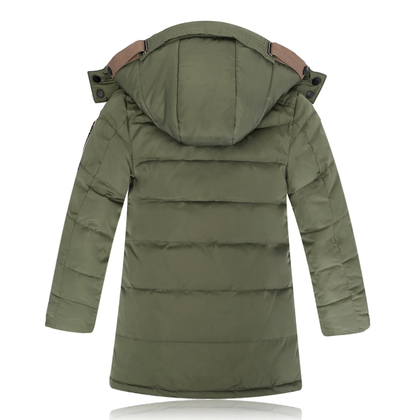 Boys' Winter Duck Down Jacket | Thick Hooded Parka 6-16Y - Dhavinci