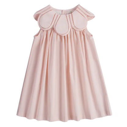 Girls' Cute Summer Dress | Toddler Sleeveless Cotton Outfit - Dhavinci