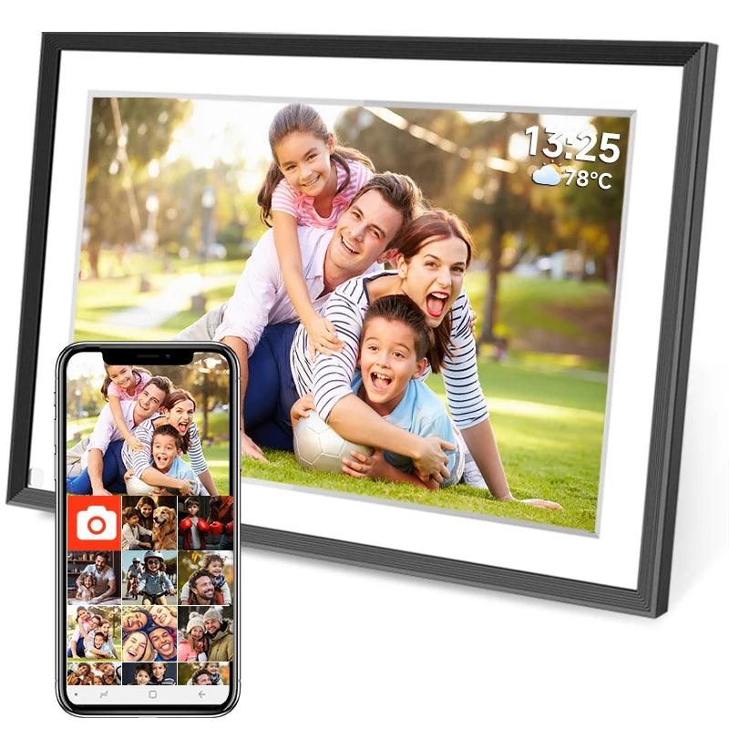 Frameo 10.1 Inch WiFi Digital Picture Frame | HD Cloud Smart Photo Frame - Dhavinci