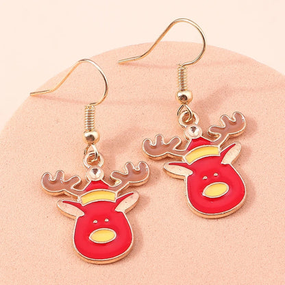 Christmas Drop Earrings | Santa, Tree & Deer Dangle Jewelry