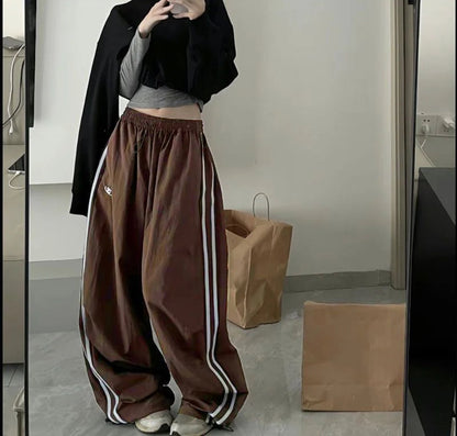 Y2K Vintage Loose Pants | Women’s Oversized Hip-Hop Cargo