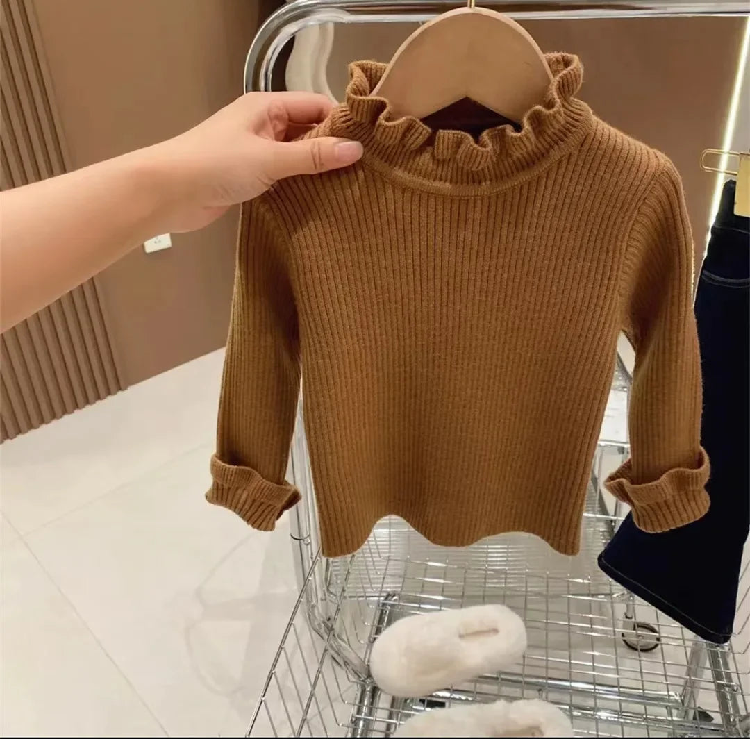 Autumn Baby Knit Sweater | Cozy Cotton Pullover for Toddlers - Dhavinci