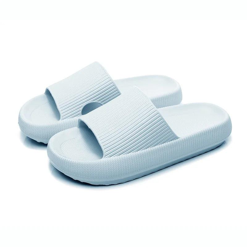 Women’s Cloud Slippers - EVA Soft Platform Pillow Slides - Dhavinci