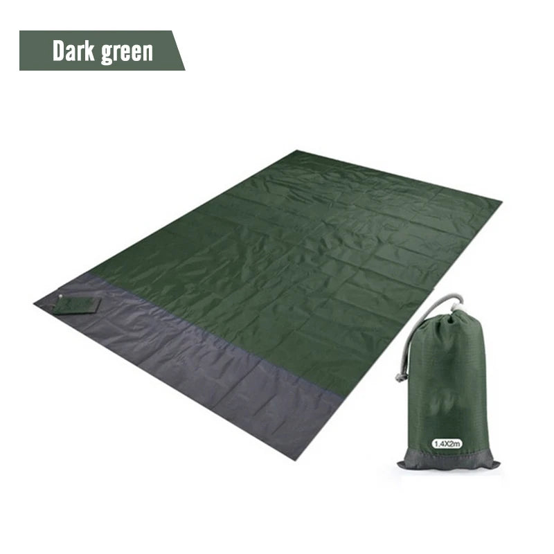 PACOONE Waterproof Beach Blanket Outdoor Portable Picnic Mat Camping Ground Mat Mattress Camping Camping Bed Sleeping Pad New - Dhavinci