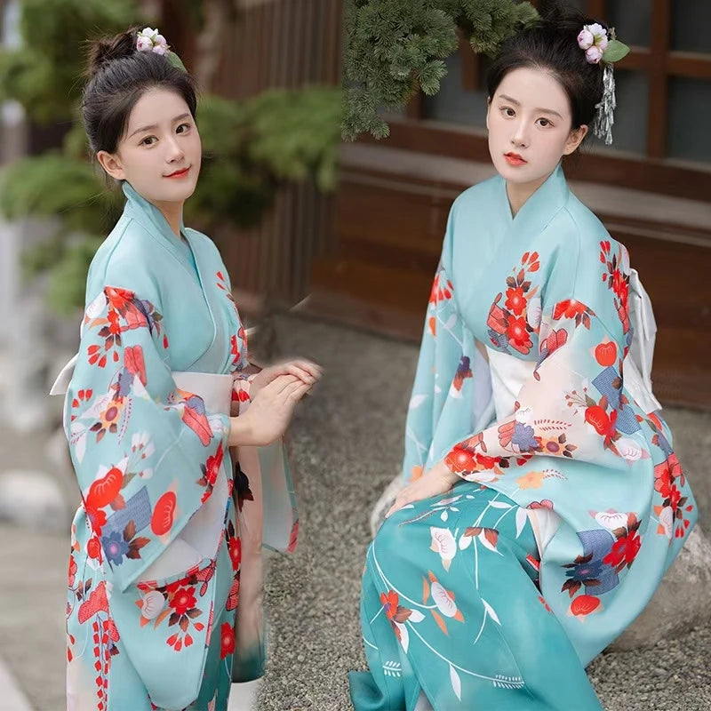 Women’s Japanese Kimono | Cosplay Cardigan & Yukata Beach Wear - Dhavinci