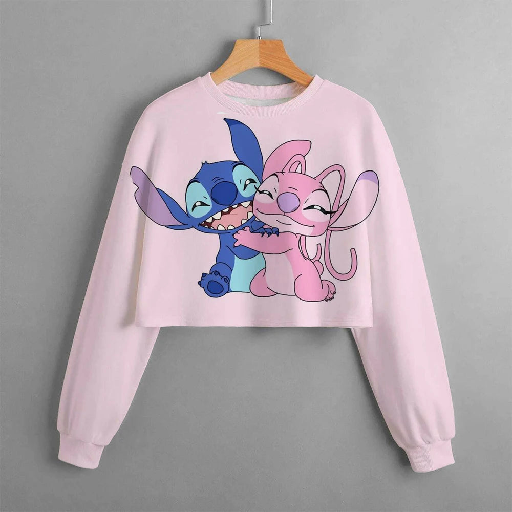 Disney Lilo & Stitch Hoodie for Kids | Cartoon Anime Print Sweater - Dhavinci