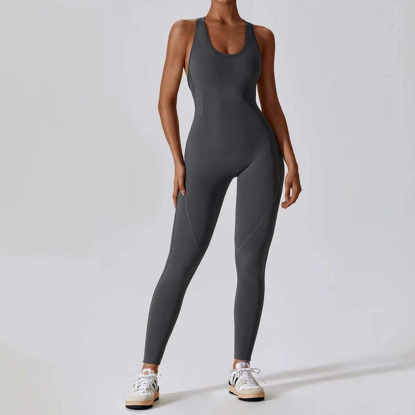 Yoga Jumpsuit & Fitness Sports Overalls for Women | Activewear Workout Set - Dhavinci