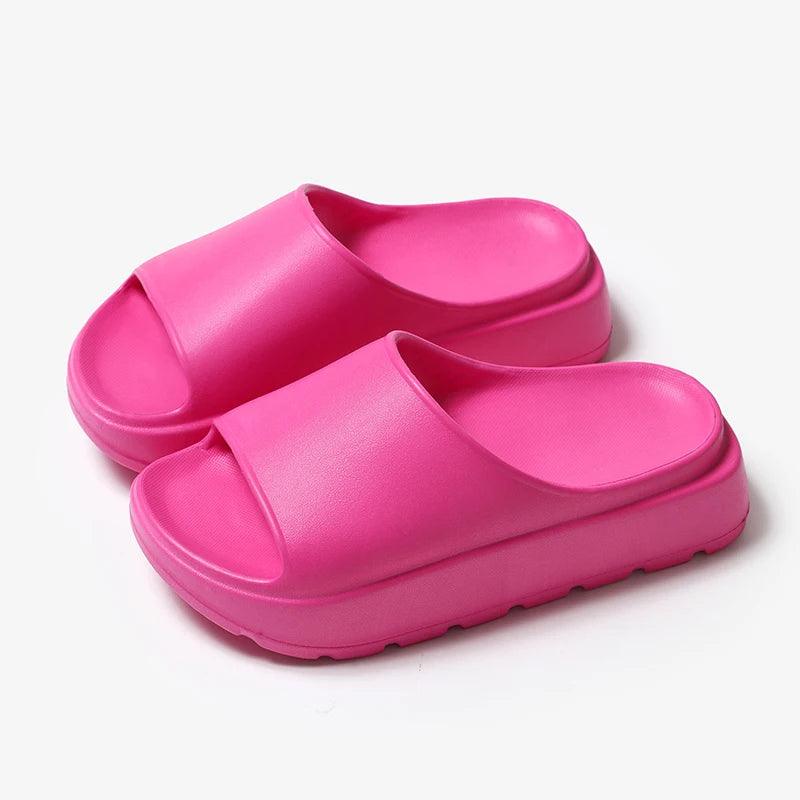 Chunky Platform Slippers for Women | Non-Slip Summer Sandals - Dhavinci