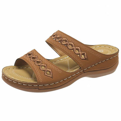 Soft Platform Slippers for Women | Non-Slip Summer Slides - Dhavinci