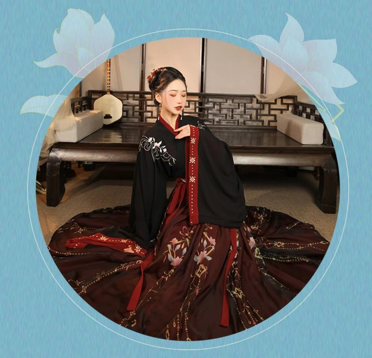 Chinese Traditional Hanfu Costume Woman Ancient Han Dynasty Dress Oriental Princess Dress Lady Elegance Tang Dynasty Dance Wear - Dhavinci