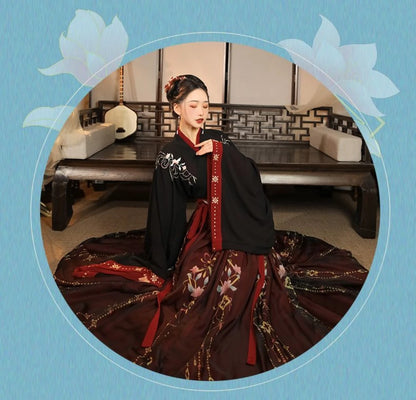 Chinese Traditional Hanfu Costume Woman Ancient Han Dynasty Dress Oriental Princess Dress Lady Elegance Tang Dynasty Dance Wear - Dhavinci