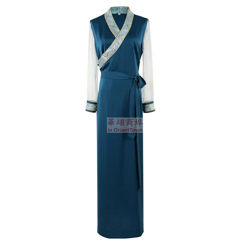 Tibet Trend Dress Daily Wear Clothing Chinese Minority Nationality Style Traditional Costume Oriental Ethnic Femmes Robe Girl - Dhavinci