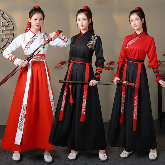 Men's And Women's Martial Arts Style Hanfu Traditional Chinese Clothing Hanfu Men's Ancient Role Playing - Dhavinci