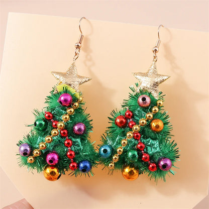 Christmas Drop Earrings | Santa, Tree & Deer Dangle Jewelry