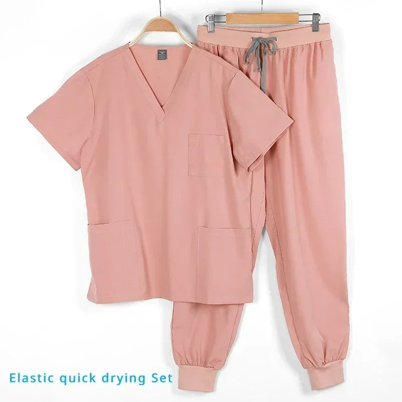 Wholesale Operating Room Medical Uniform Scrubs Hospital Working Scrub Set Supplies Dental Nurse Suit Jogger Workwear - Dhavinci