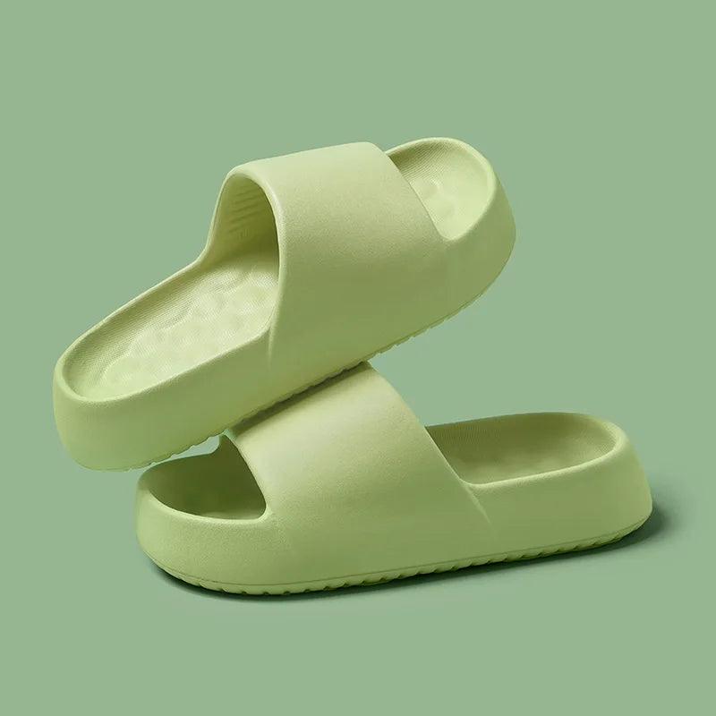 Lightweight Cloud Slippers for Women - Soft Platform Indoor Slides - Dhavinci