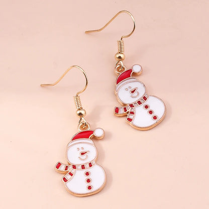 Christmas Drop Earrings | Santa, Tree & Deer Dangle Jewelry