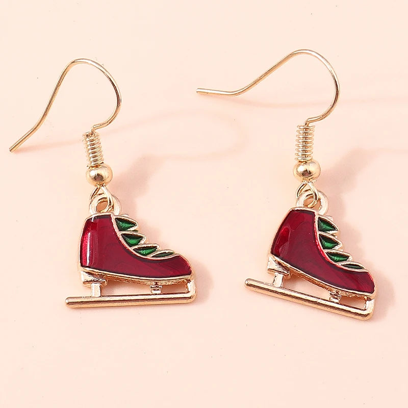 Christmas Drop Earrings | Santa, Tree & Deer Dangle Jewelry