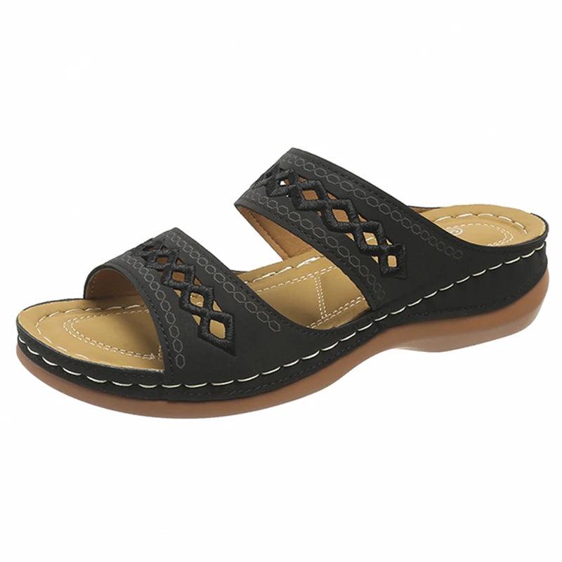 Soft Platform Slippers for Women | Non-Slip Summer Slides - Dhavinci