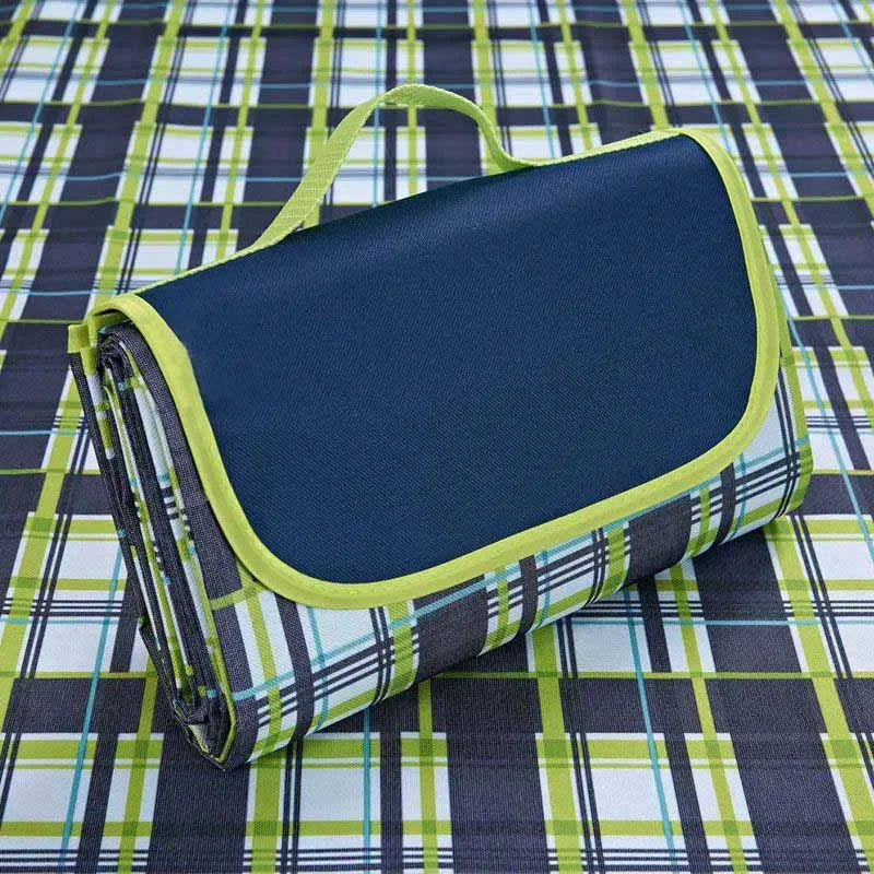 Waterproof Outdoor Picnic Mat Camping Beach Mat Plaid Portable Hiking Travel Sleeping Blanket Folding Grassland Pad Carpet - Dhavinci