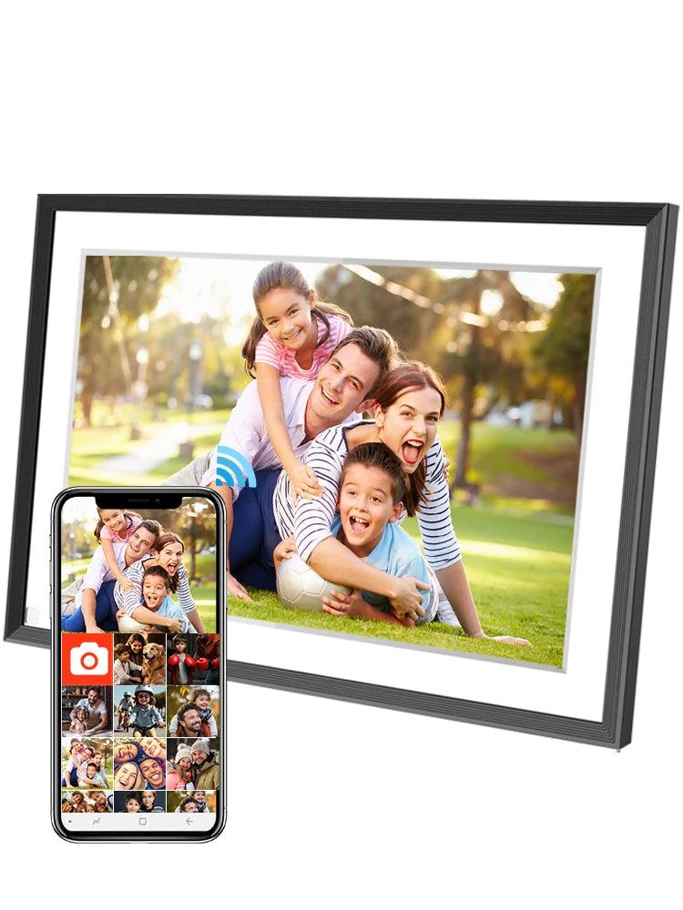 Frameo 10.1 Inch WiFi Digital Picture Frame | HD Cloud Smart Photo Frame - Dhavinci