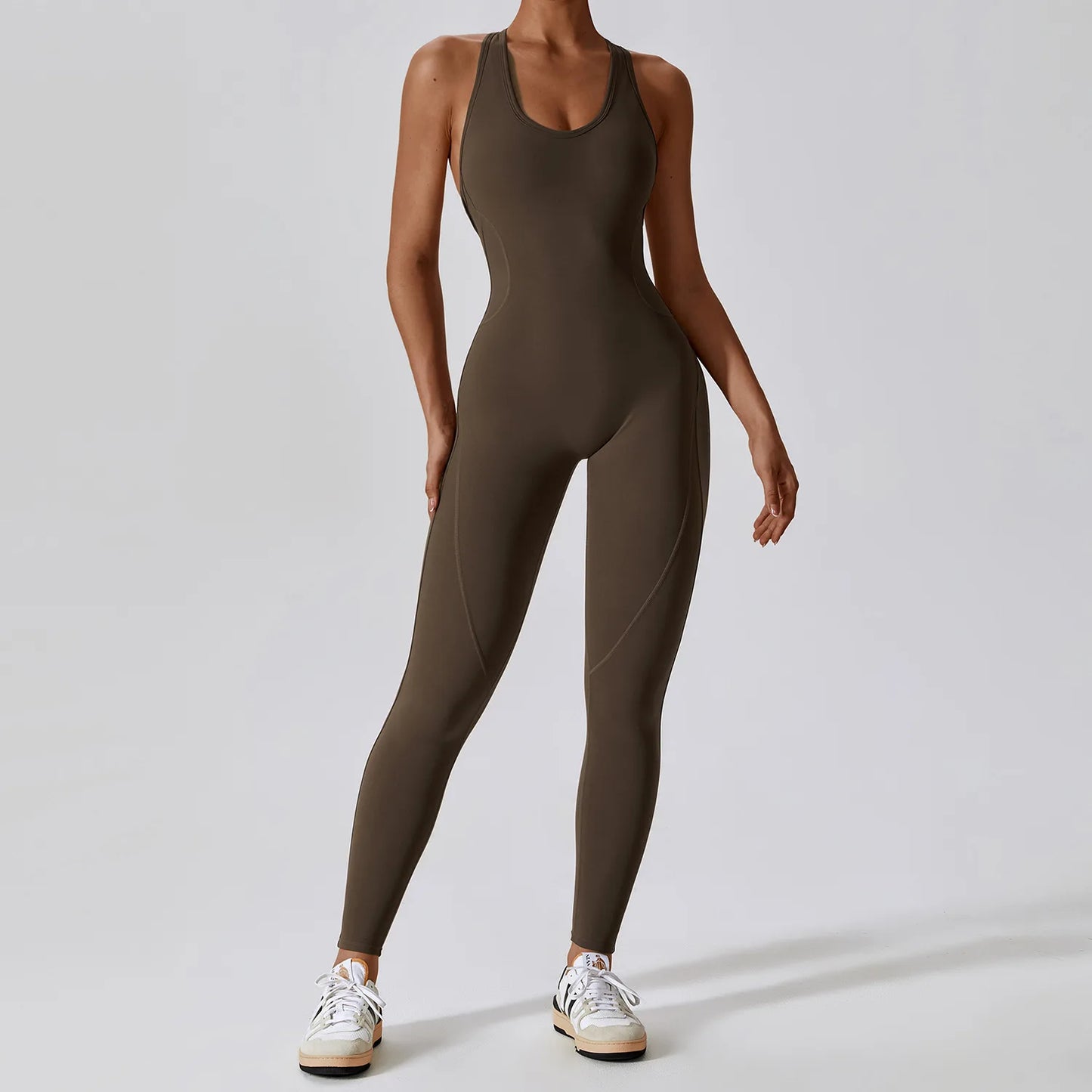 Yoga Jumpsuit & Fitness Sports Overalls for Women | Activewear Workout Set - Dhavinci