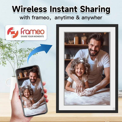 Frameo 10.1 Inch WiFi Digital Picture Frame | HD Cloud Smart Photo Frame - Dhavinci