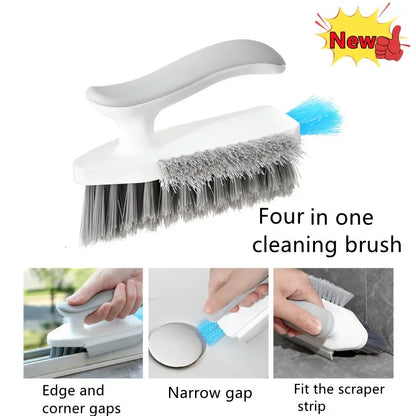 4-in-1 Wall Corner Cleaning Brush | Multifunctional Gap Cleaner - Dhavinci