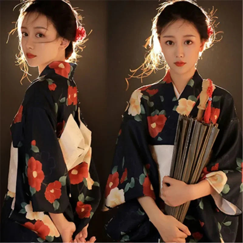 Women’s Japanese Kimono | Cosplay Cardigan & Yukata Beach Wear - Dhavinci