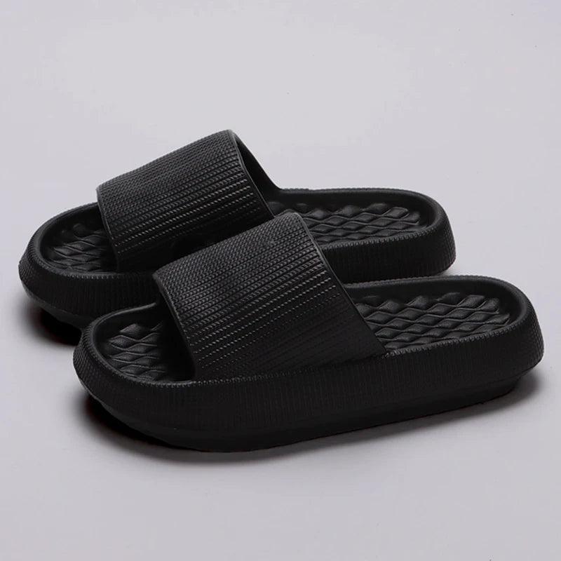 Soft Platform Slippers - Summer Cloud Slides for Women - Dhavinci