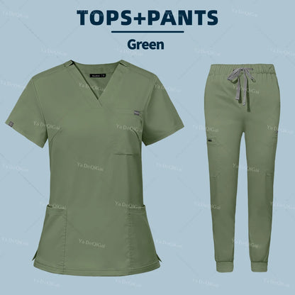 Wholesale Operating Room Medical Uniform Scrubs Hospital Working Scrubs Set Medical Supplies Nurse Dental Surgery Suit Workwear - Dhavinci