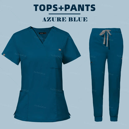 Wholesale Operating Room Medical Uniform Scrubs Hospital Working Scrubs Set Medical Supplies Nurse Dental Surgery Suit Workwear - Dhavinci