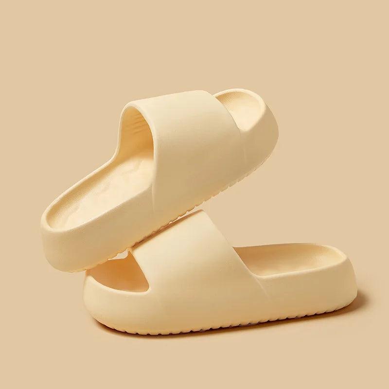 Lightweight Cloud Slippers for Women - Soft Platform Indoor Slides - Dhavinci