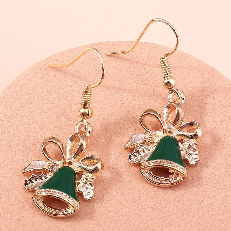 Christmas Drop Earrings | Santa, Tree & Deer Dangle Jewelry