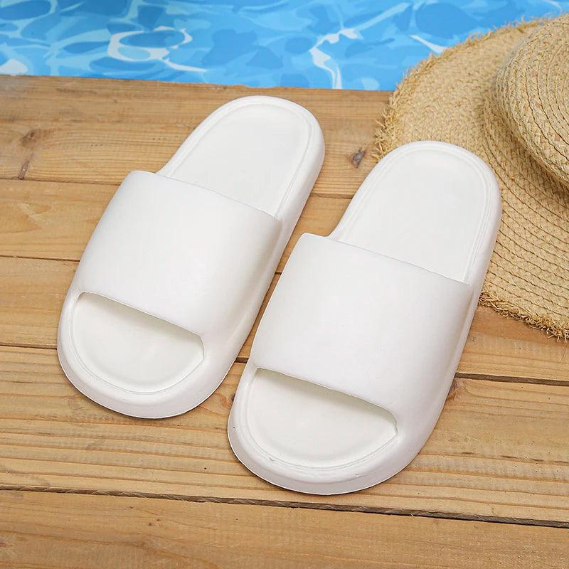 Soft Bottom Home Slippers for Women | Non-Slip Indoor Slides - Dhavinci