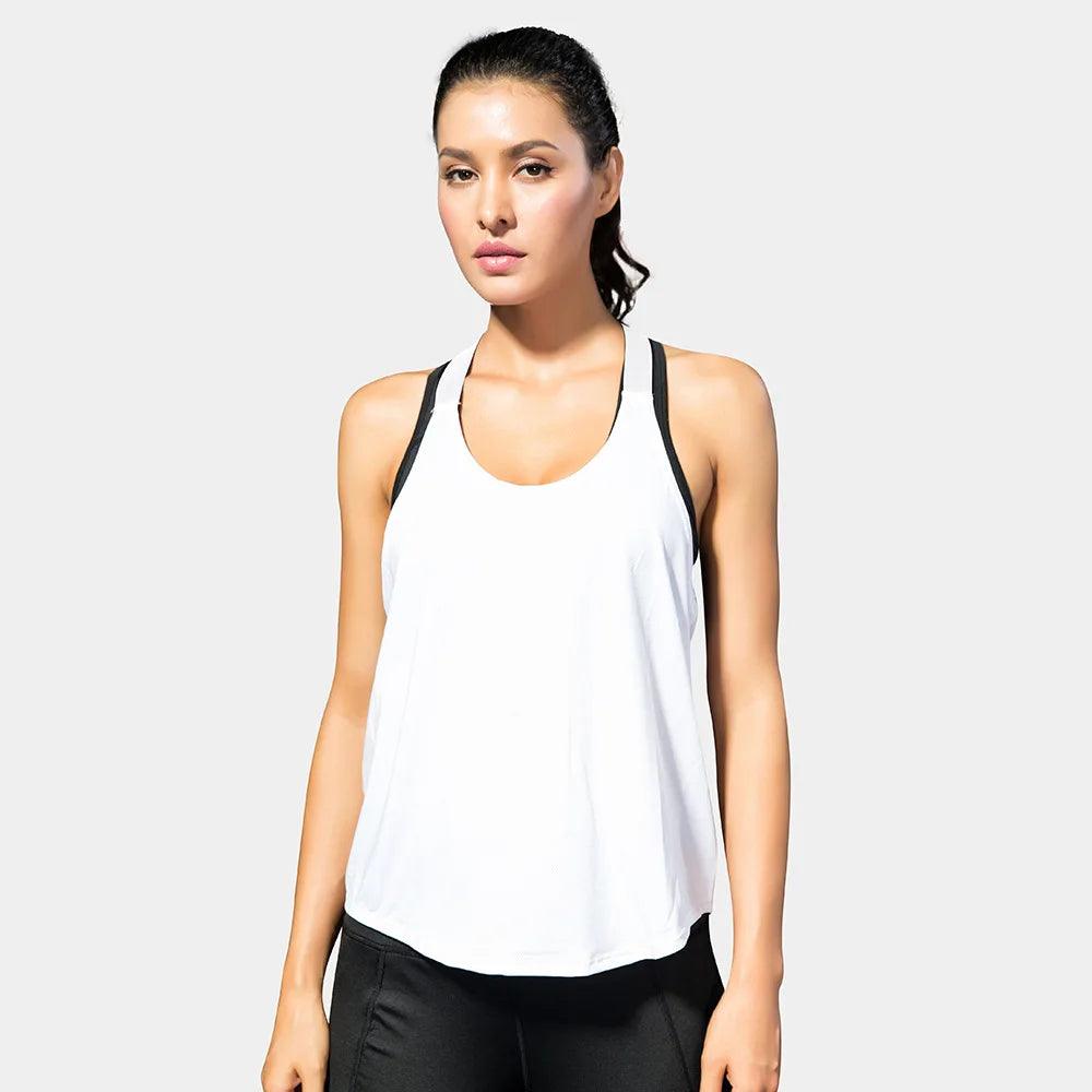 Slim Fit Summer T-Shirt for Women | Fitness & Yoga Short Sleeve Top - Dhavinci