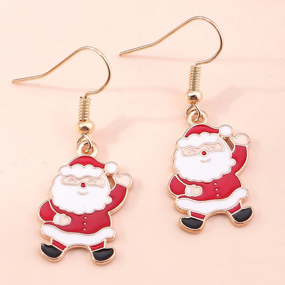 Christmas Drop Earrings | Santa, Tree & Deer Dangle Jewelry