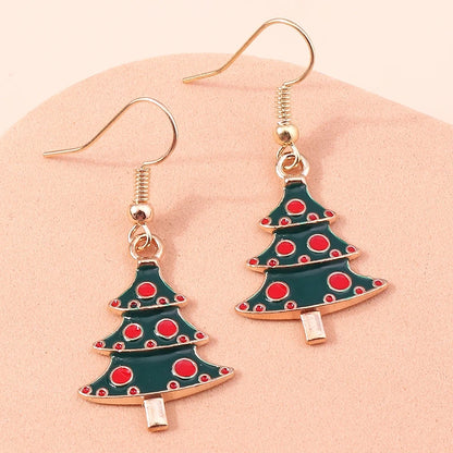 Christmas Drop Earrings | Santa, Tree & Deer Dangle Jewelry