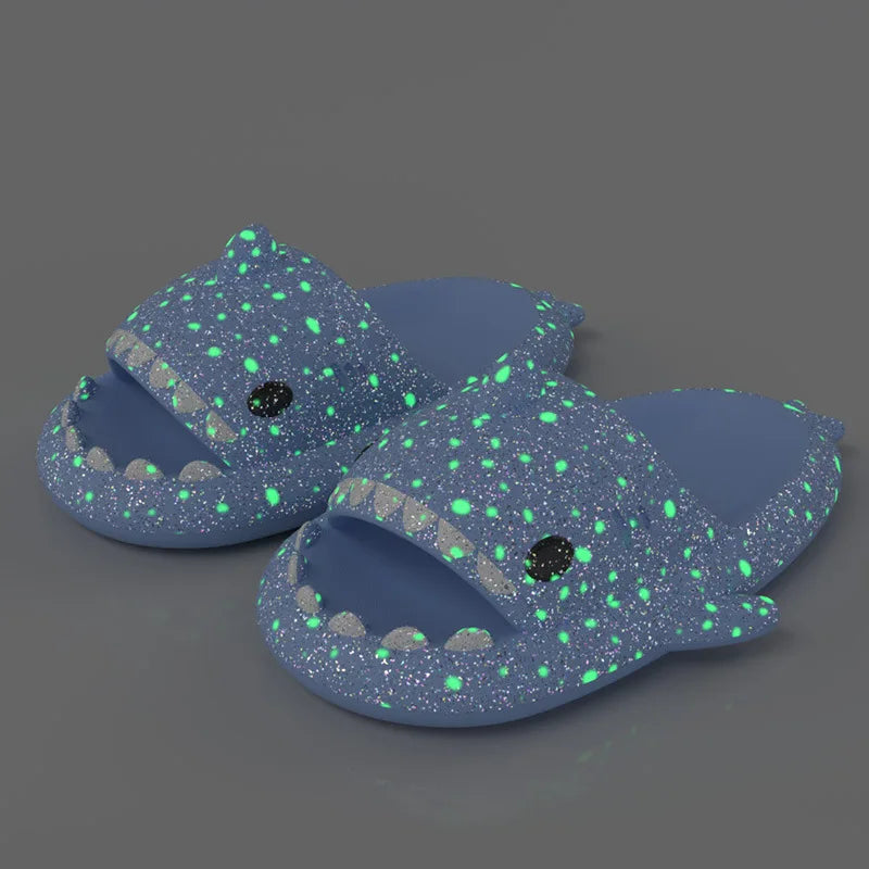 Luminous Shark Slippers for Women & Men | Non-Slip EVA Sandals - Dhavinci