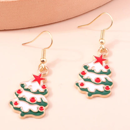 Christmas Drop Earrings | Santa, Tree & Deer Dangle Jewelry