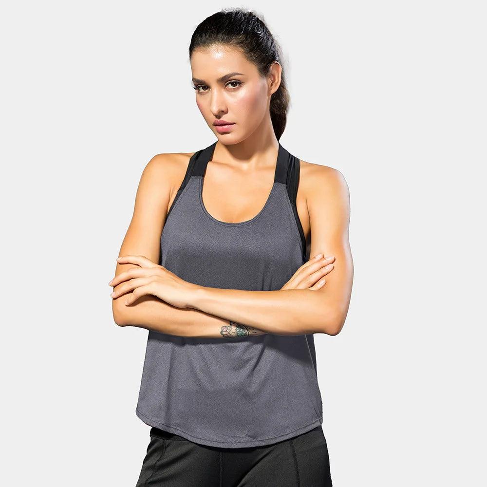 Slim Fit Summer T-Shirt for Women | Fitness & Yoga Short Sleeve Top - Dhavinci