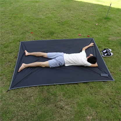 Waterproof Camping Mat with Pegs Tent Mattress Outdoor Picnic Blanket Ultralight  Large Portable Pocket Travel Mat Beach Mat - Dhavinci