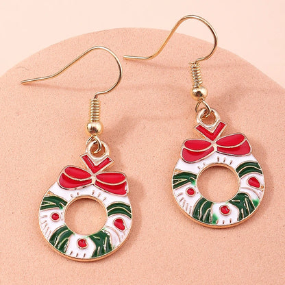 Christmas Drop Earrings | Santa, Tree & Deer Dangle Jewelry