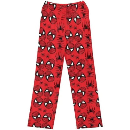 Hello Kitty Spider-man Cotton Loose Ladies Pajama Pants Pyjama Trousers Women Men Cartoon Sleep Bottoms Lounge Wear Girl Sleep - Dhavinci