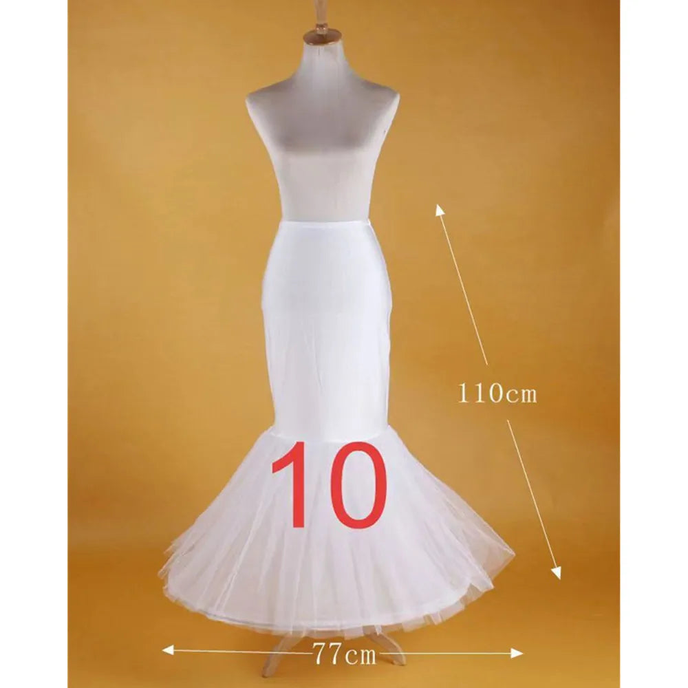 Petticoat Crinoline Slips Hoop Skirt Vintage Underskirt for Gown Dress Many Styles for Bridal Wedding - Dhavinci