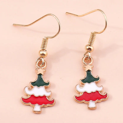 Christmas Drop Earrings | Santa, Tree & Deer Dangle Jewelry