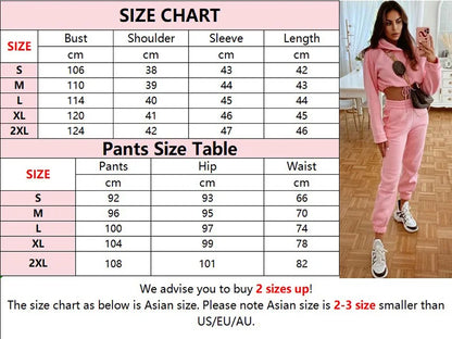 Women's Drawstring Tracksuit | Casual 2-Piece Hoodie Set 2025